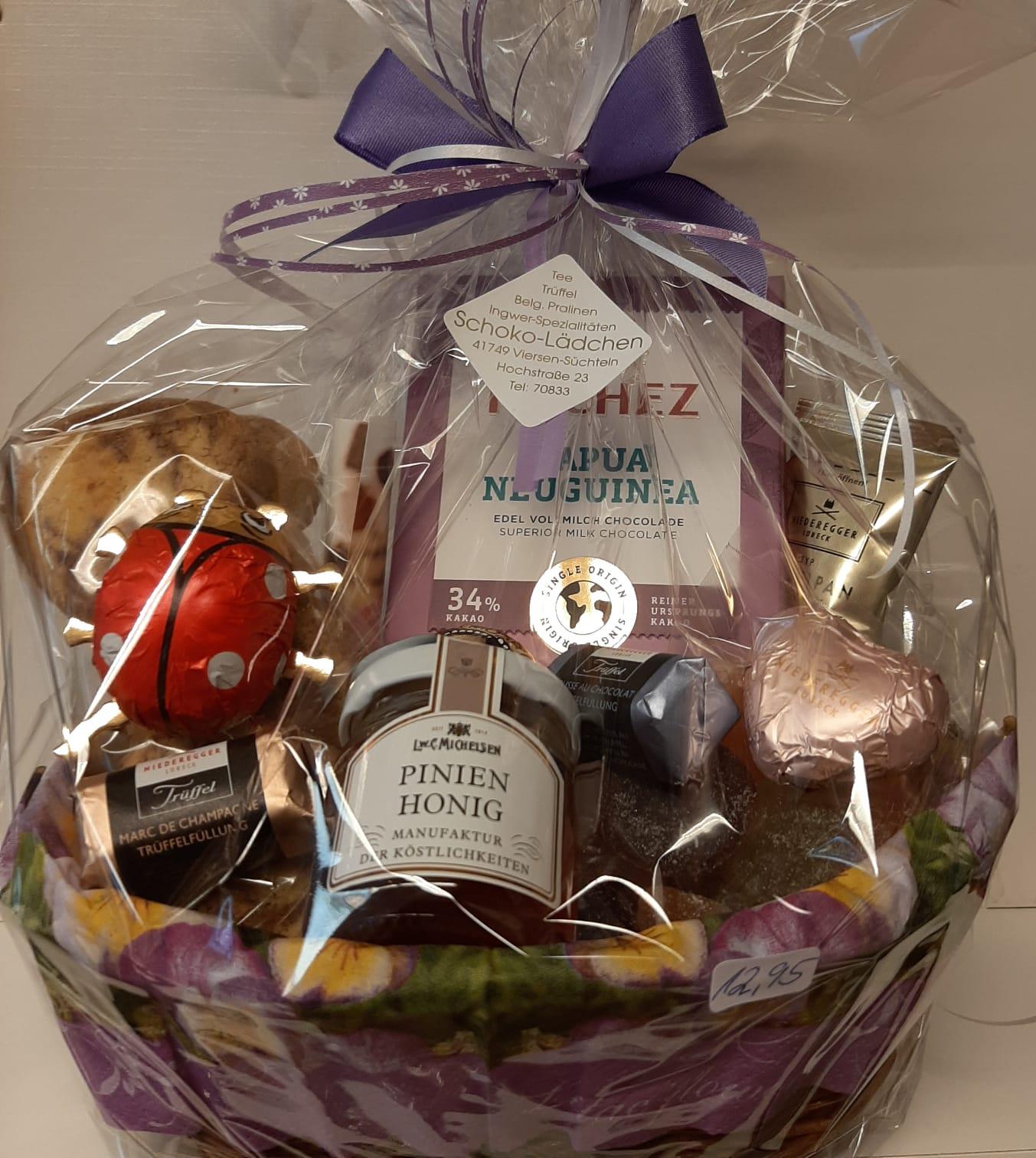 individuell gestaltete Geschenk-Körbe