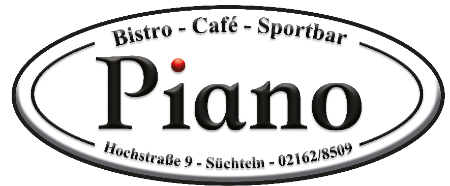 Bistro - Café - Sportbar Piano Logo