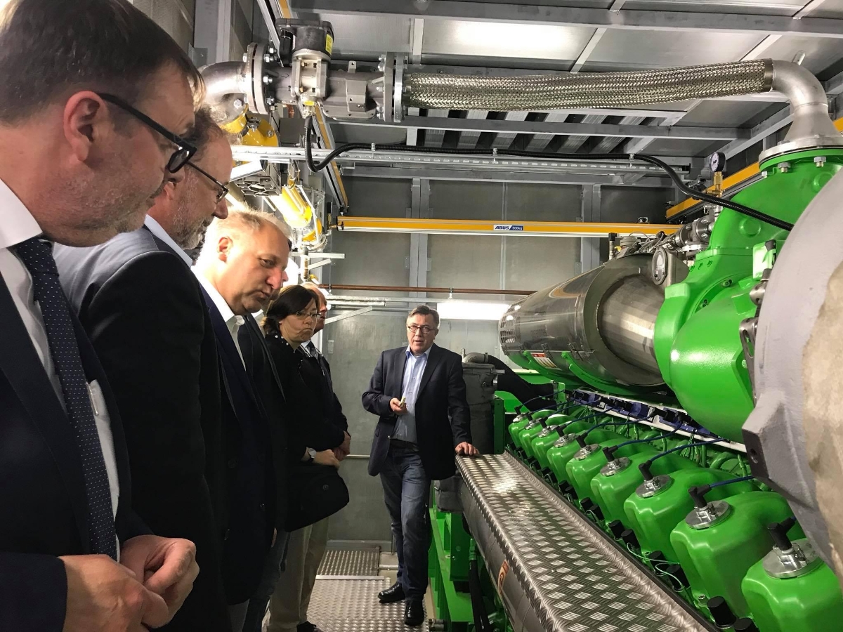 Besuch der Stadtwerke Kempen GmbH - Foto ©