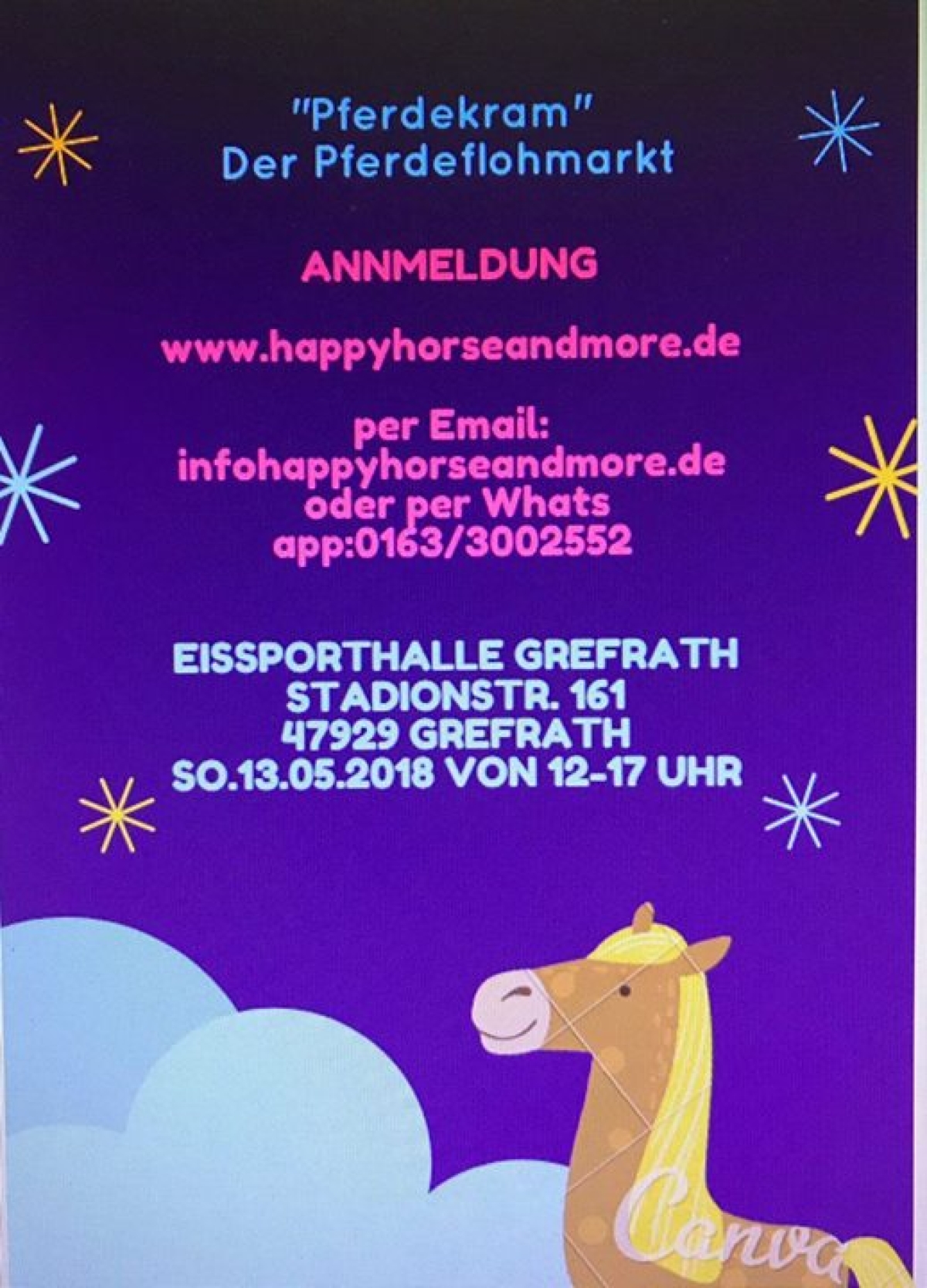 Pferdekram" Der Pferdeflohmarkt- Hier verkaufst DU! - Foto ©