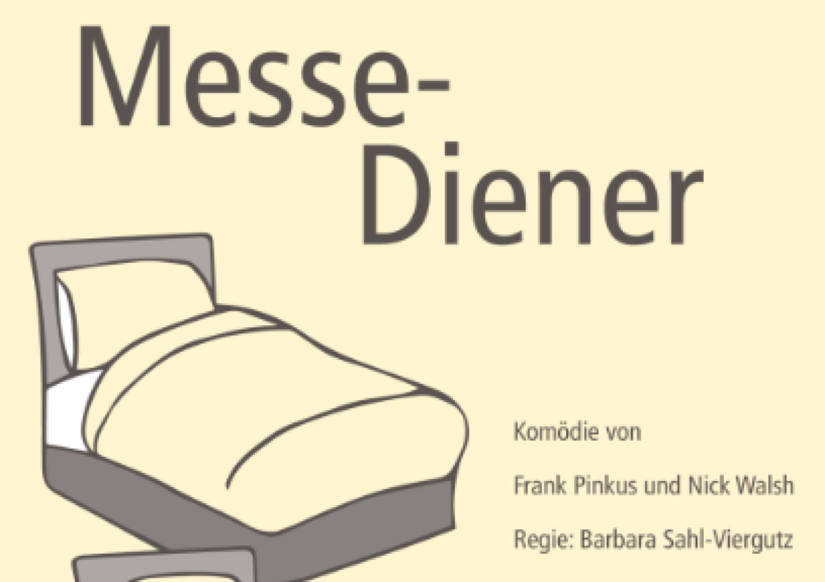 Veranstaltungsbild zu Aufführung des Stückes "Messe-Diener" Veranstaltungsbild zu Aufführung des Stückes "Messe-Diener"
