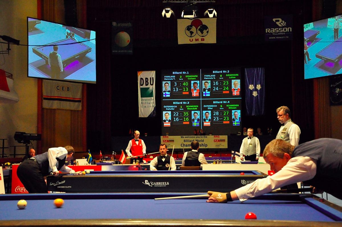 Billard-WM 2018: Vorverkauf beginnt - Foto ©