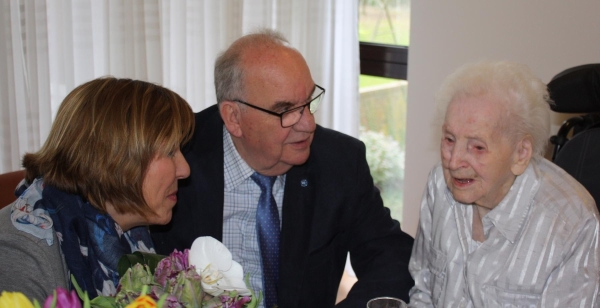 Viersens älteste Einwohnerin feiert Geburtstag