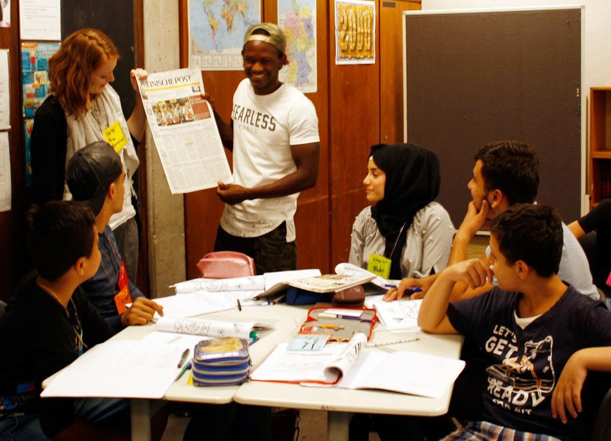 Pilotprojekt 'Ferien-Intensiv-Training' - FIT in Deutsch - Foto ©