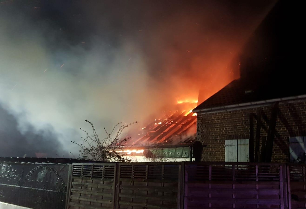 Brand am Zollweg - Foto © Stadt VIersen