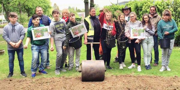 Weitere Wildblumenwiese im Stadtgebiet