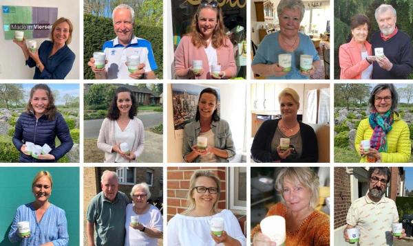 KulturKerze für Viersen - Licht der Hoffnung