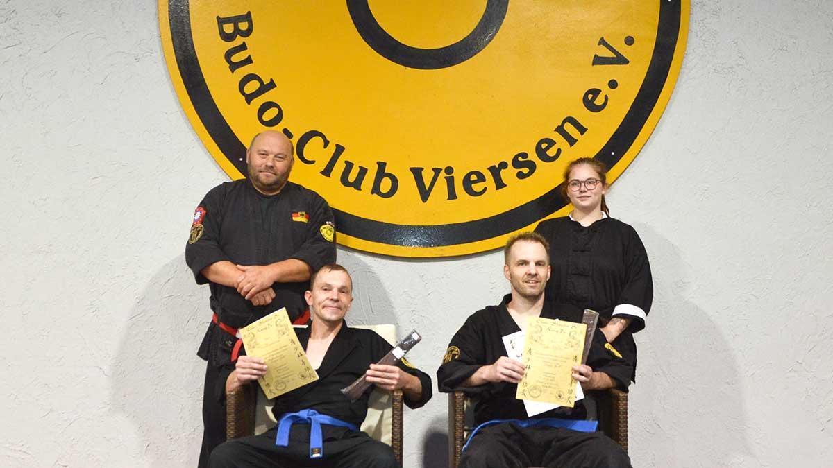 Budo-Club-Viersen mit erfolgreichen Gürtelprüfungen auch zu Coronazeiten - Foto © Martin Häming