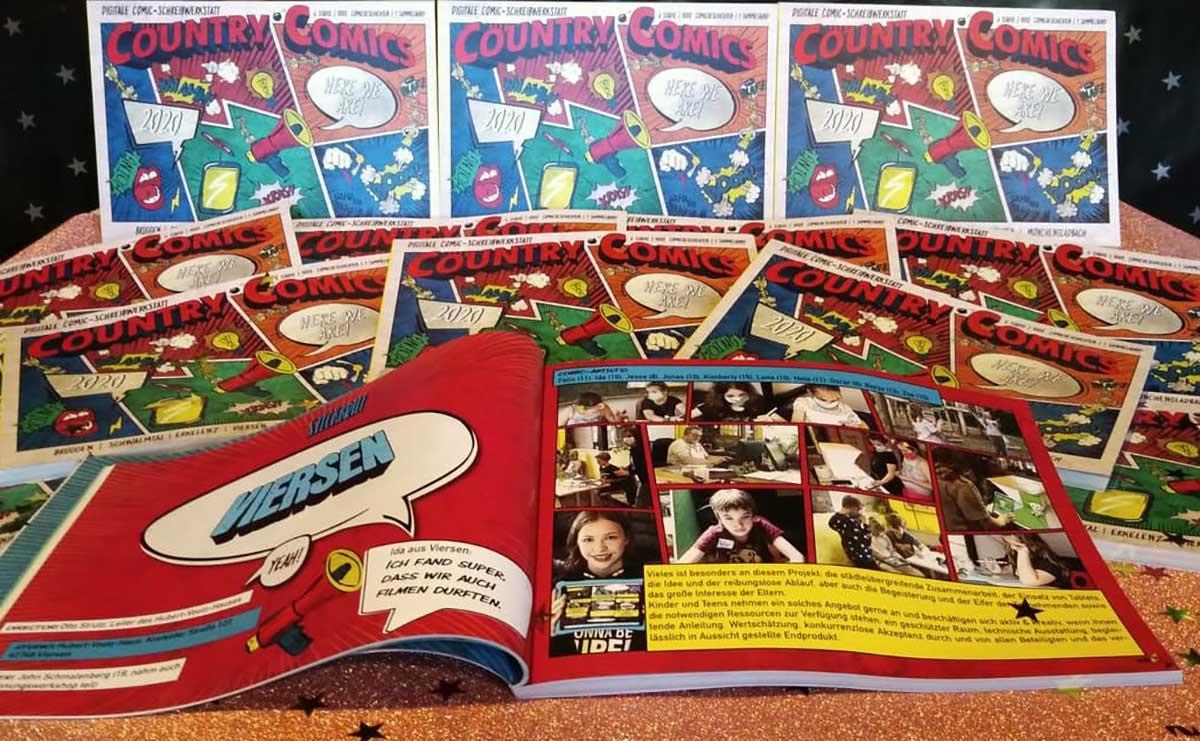 Kinder veröffentlichen Comicband - Foto © HVH e.V.