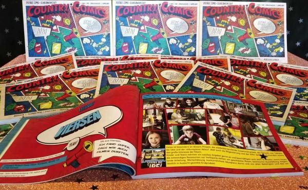 Kinder veröffentlichen Comicband