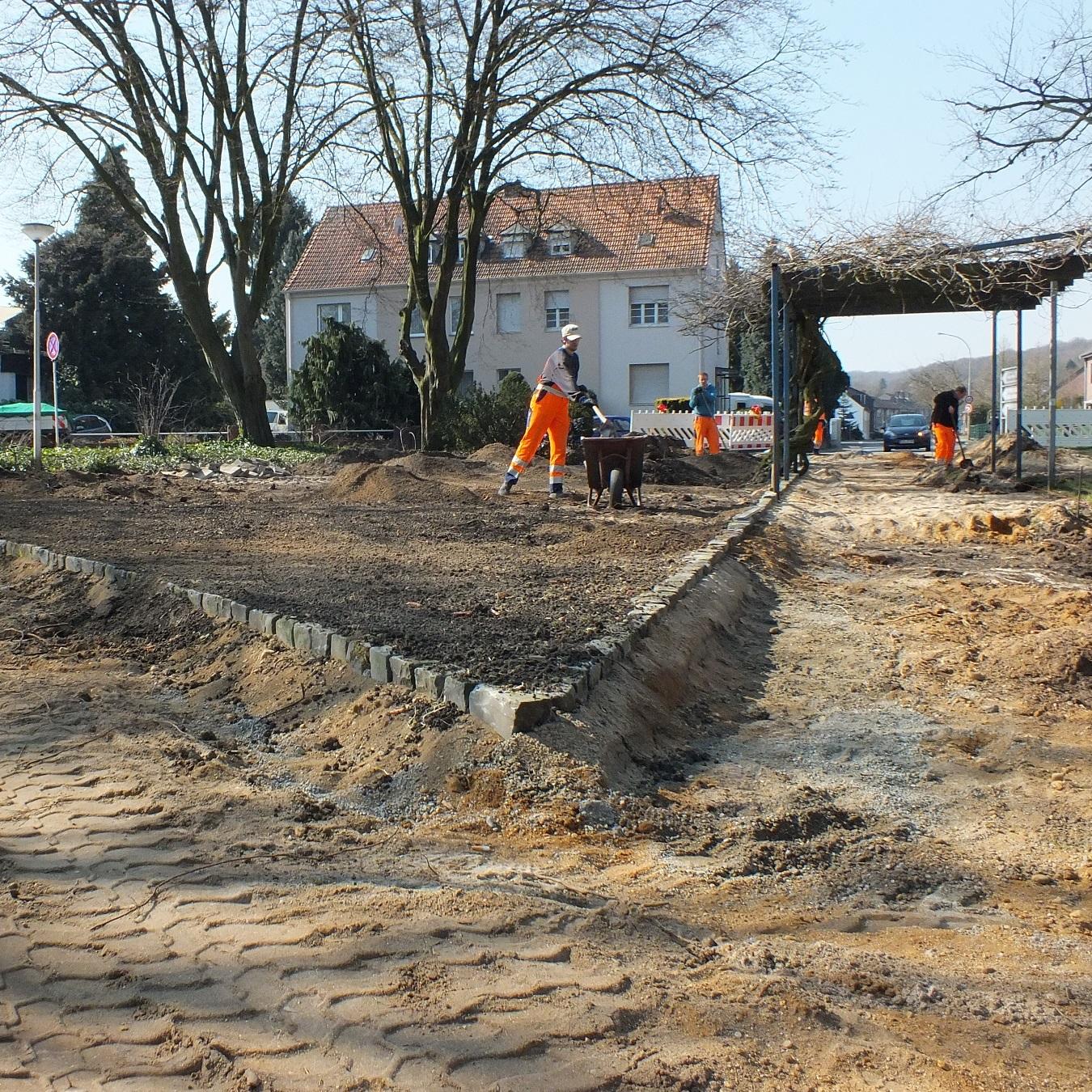Stadtgarten Süchteln: Sanierung hat begonnen - Foto ©