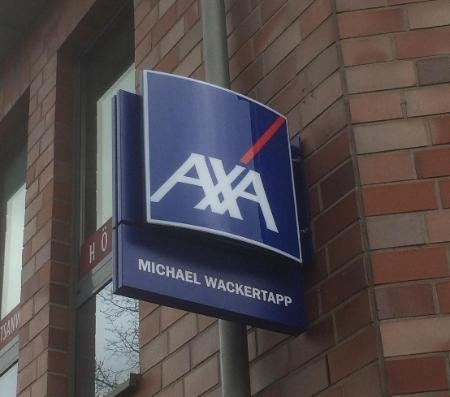AXA Generalvertretung Michael Wackertapp Logo